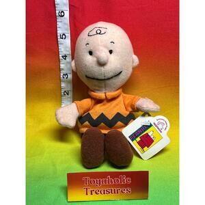 Vintage Peanuts Charlie Brown Mini Bean Bag Toy Plush Applause